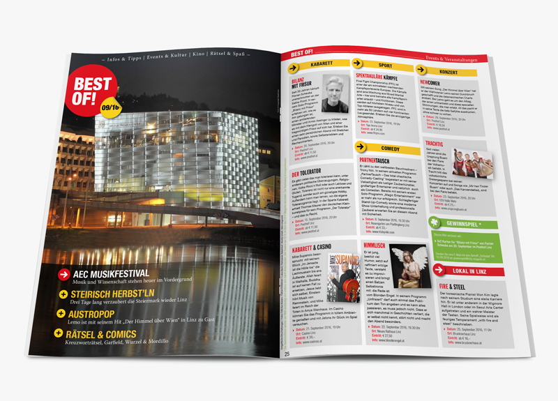 magazin_haltend 200.000 Mal in Linz, Wels & Steyr